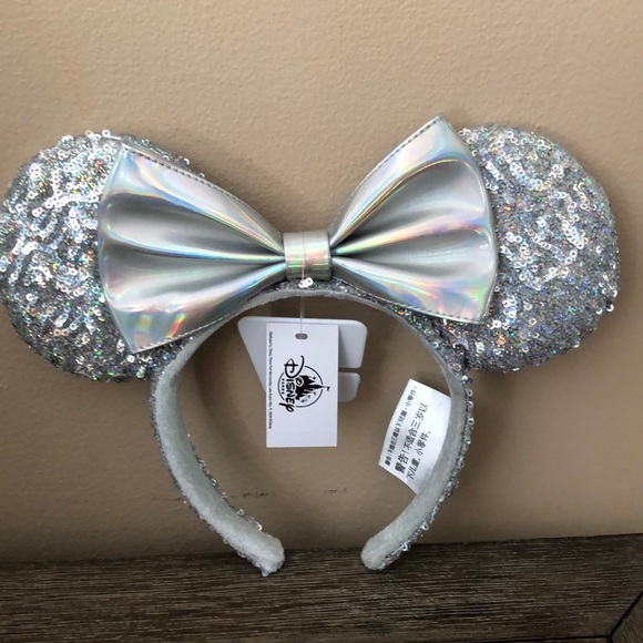 Disney Accessories - Disney Millennial Silver Ears new